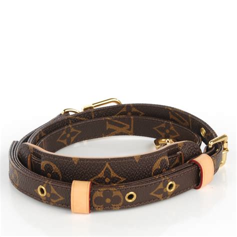 louis vuitton leather purse strap|Louis Vuitton monogram adjustable strap.